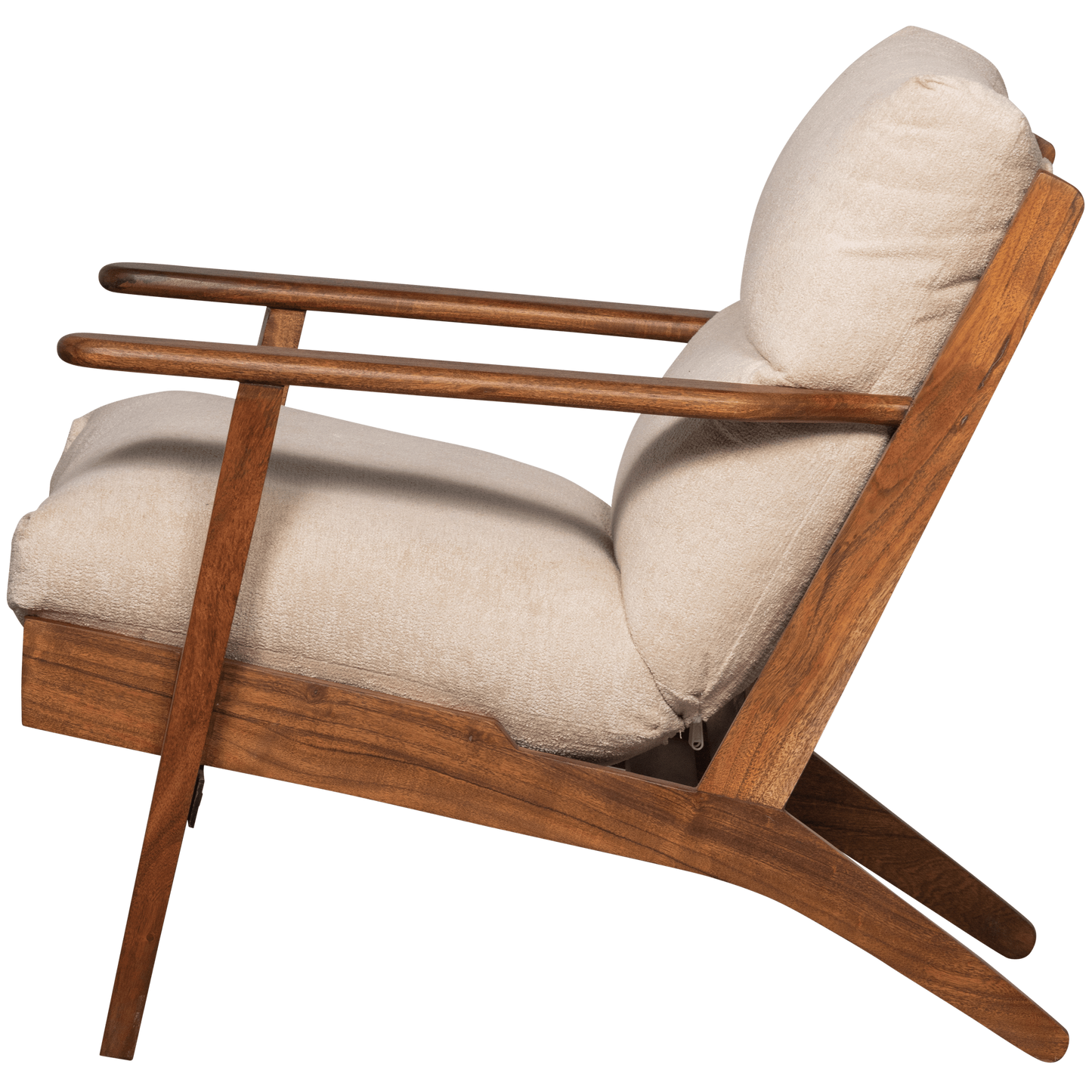 BePureHome Houston fauteuil bouclé naturel