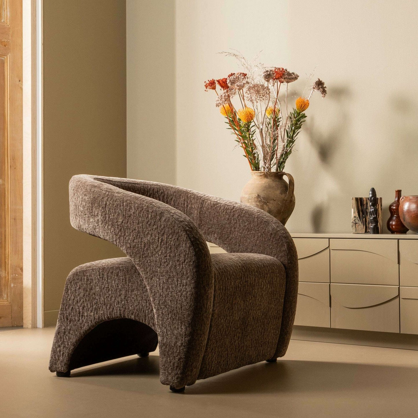 BePureHome Radiate fauteuil espresso