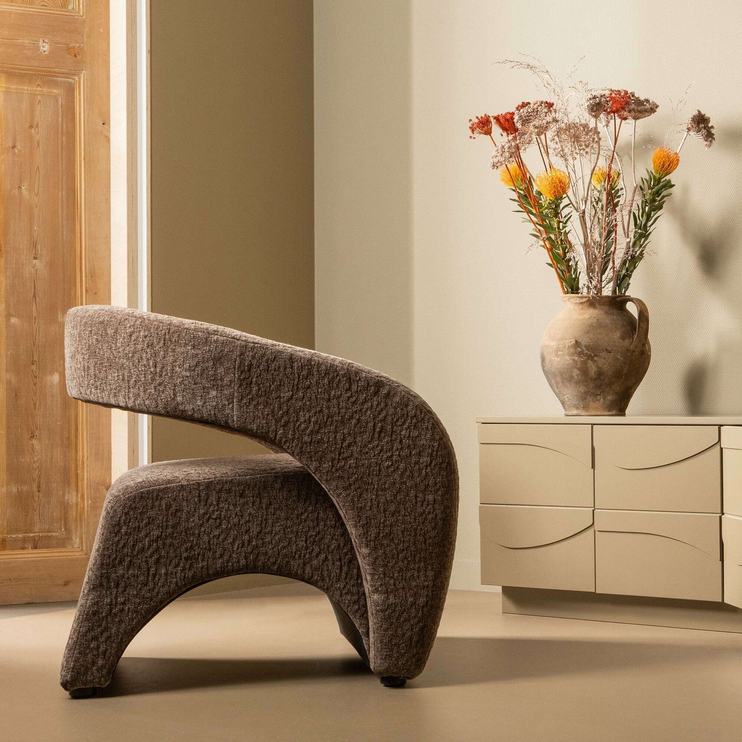 BePureHome Radiate fauteuil espresso