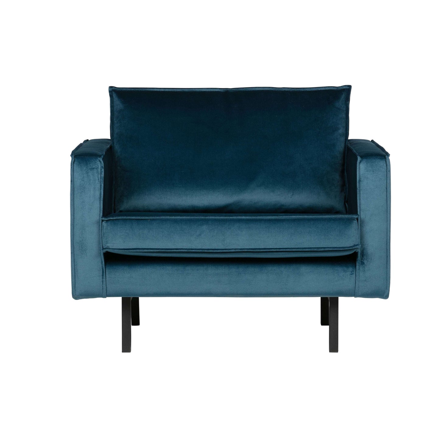 BePureHome Rodeo fauteuil blauw