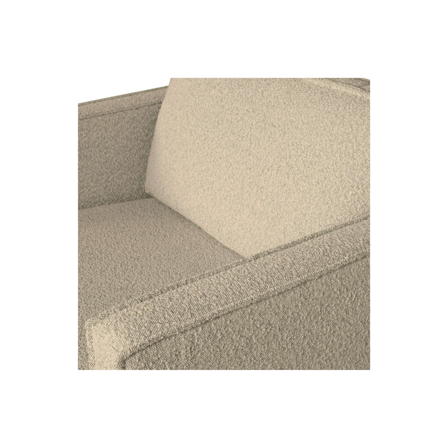 BePureHome Rodeo fauteuil bouclé beige