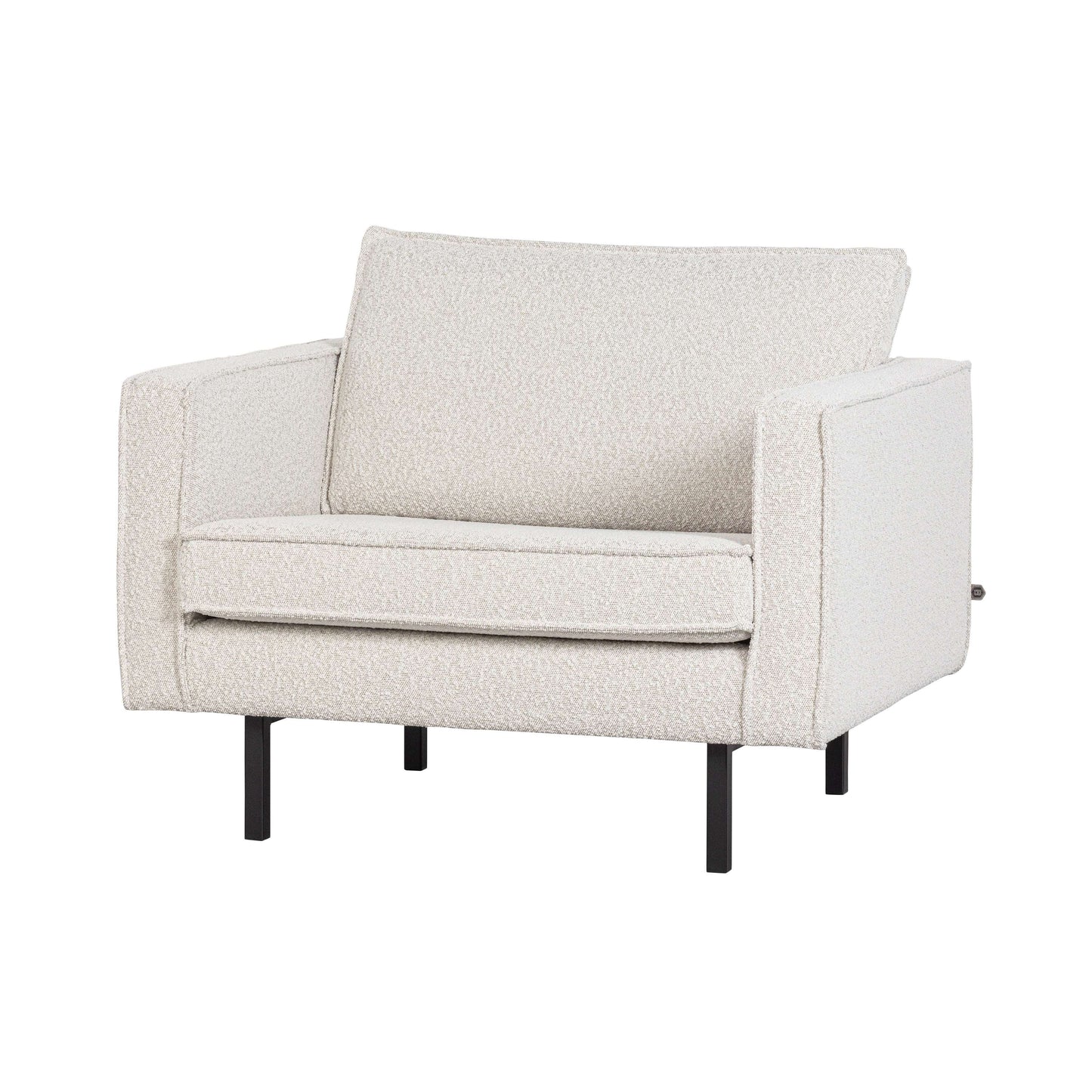 BePureHome Rodeo fauteuil boucle naturel