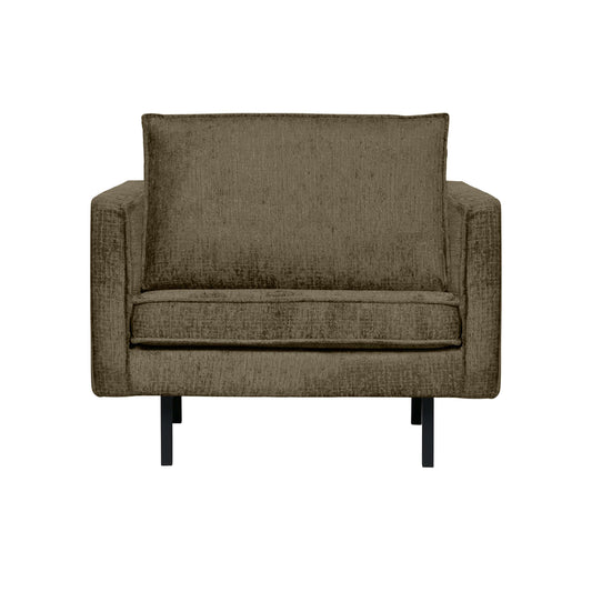 BePureHome Rodeo fauteuil velvet bonsai