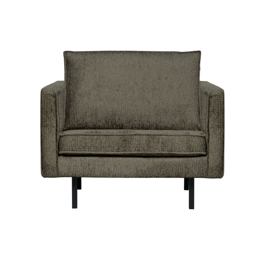 BePureHome Rodeo fauteuil velvet frost