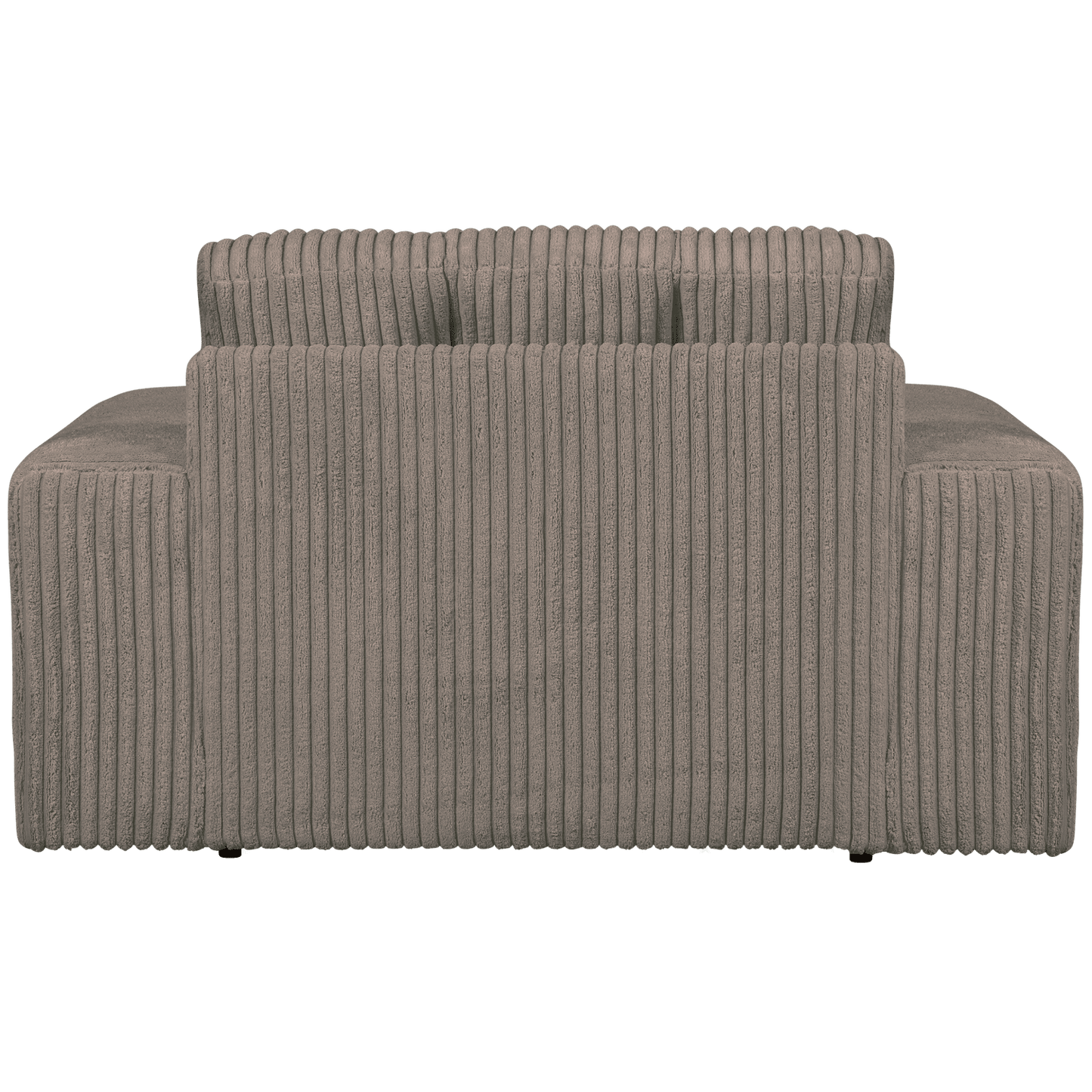 BePureHome Second Date loveseat grove ribstof mud