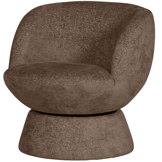 BePureHome Shuffle draaifauteuil espresso