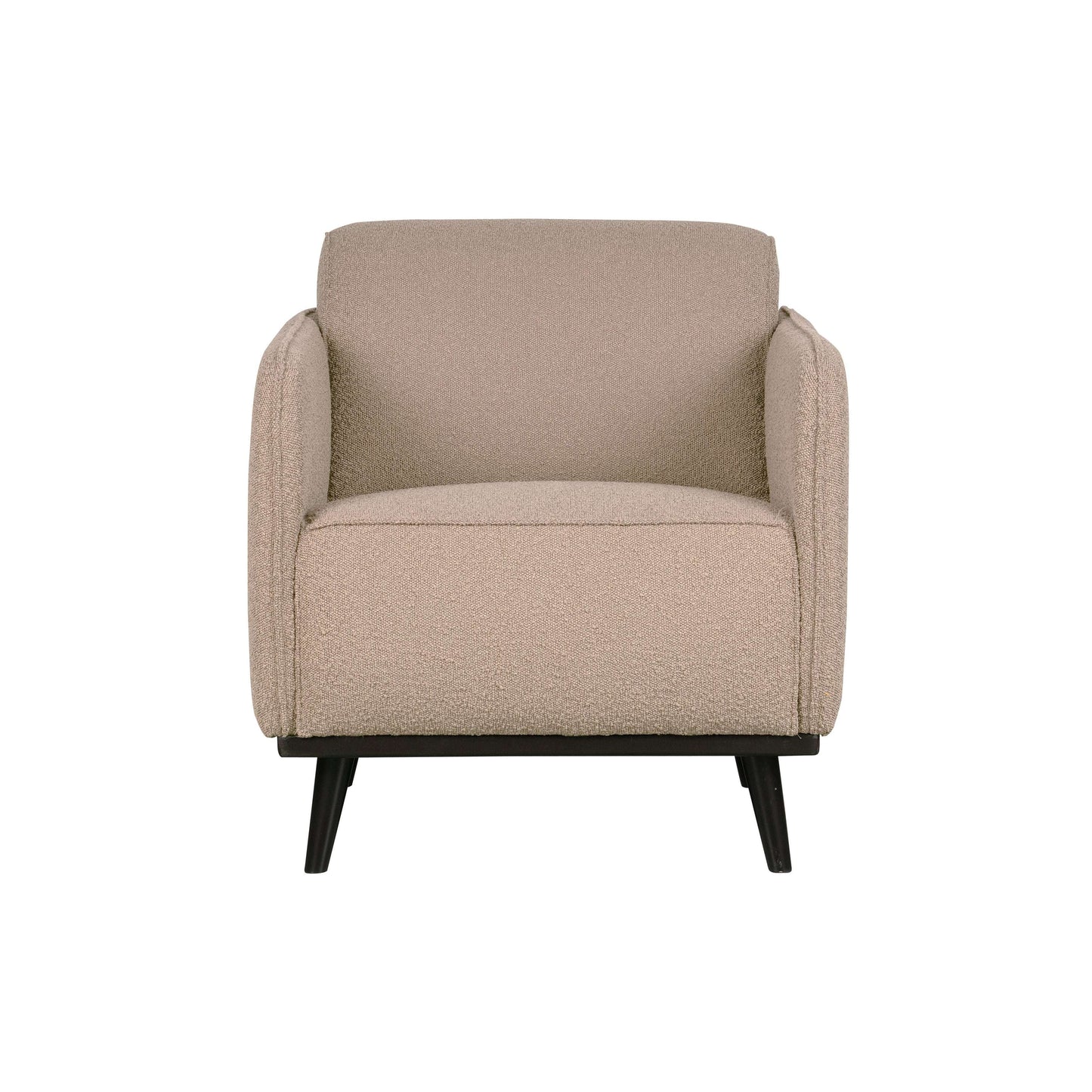 BePureHome Statement fauteuil met arm boucle beige