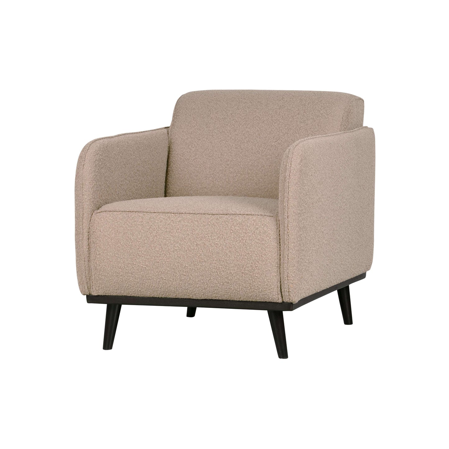 BePureHome Statement fauteuil met arm boucle beige