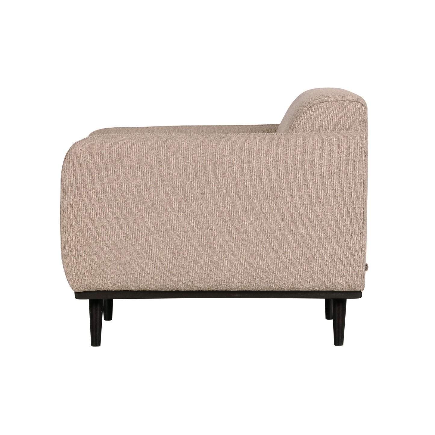 BePureHome Statement fauteuil met arm boucle beige