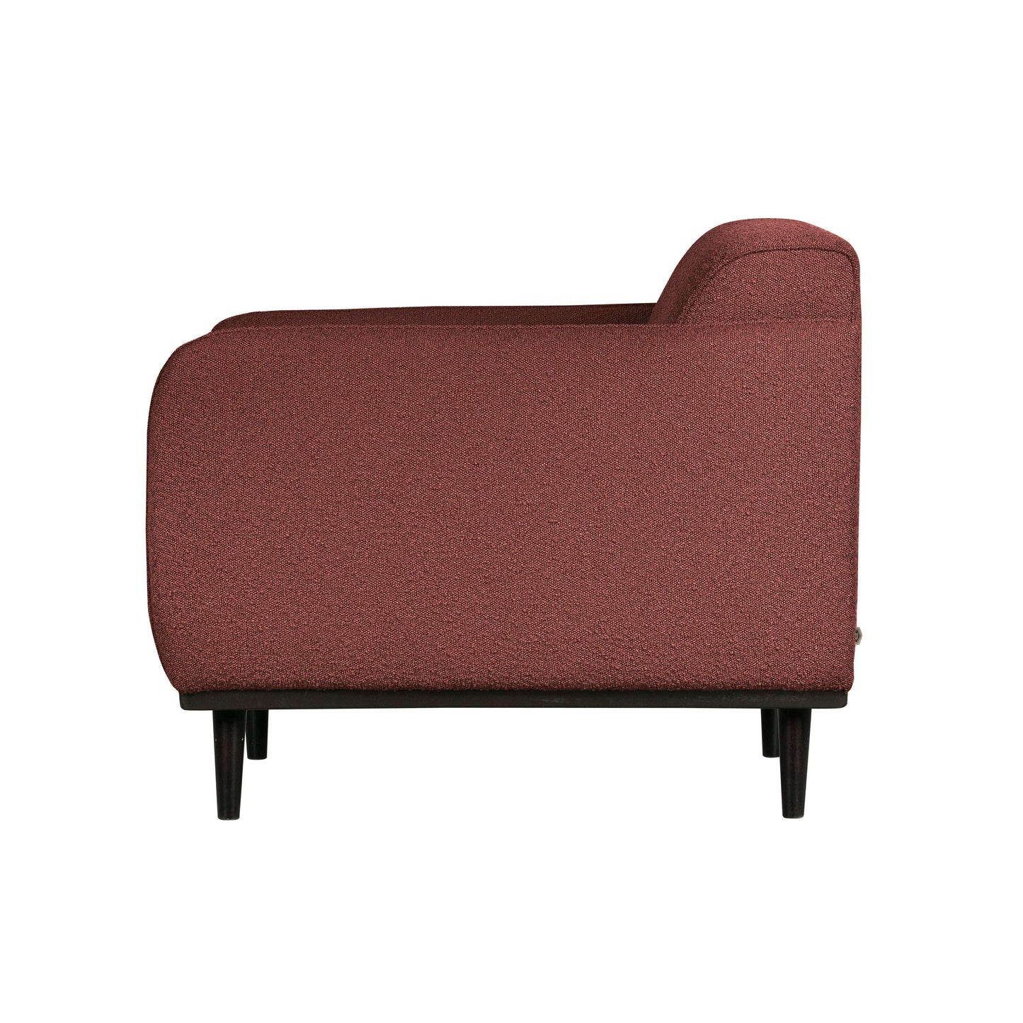 BePureHome Statement fauteuil met arm boucle bruin