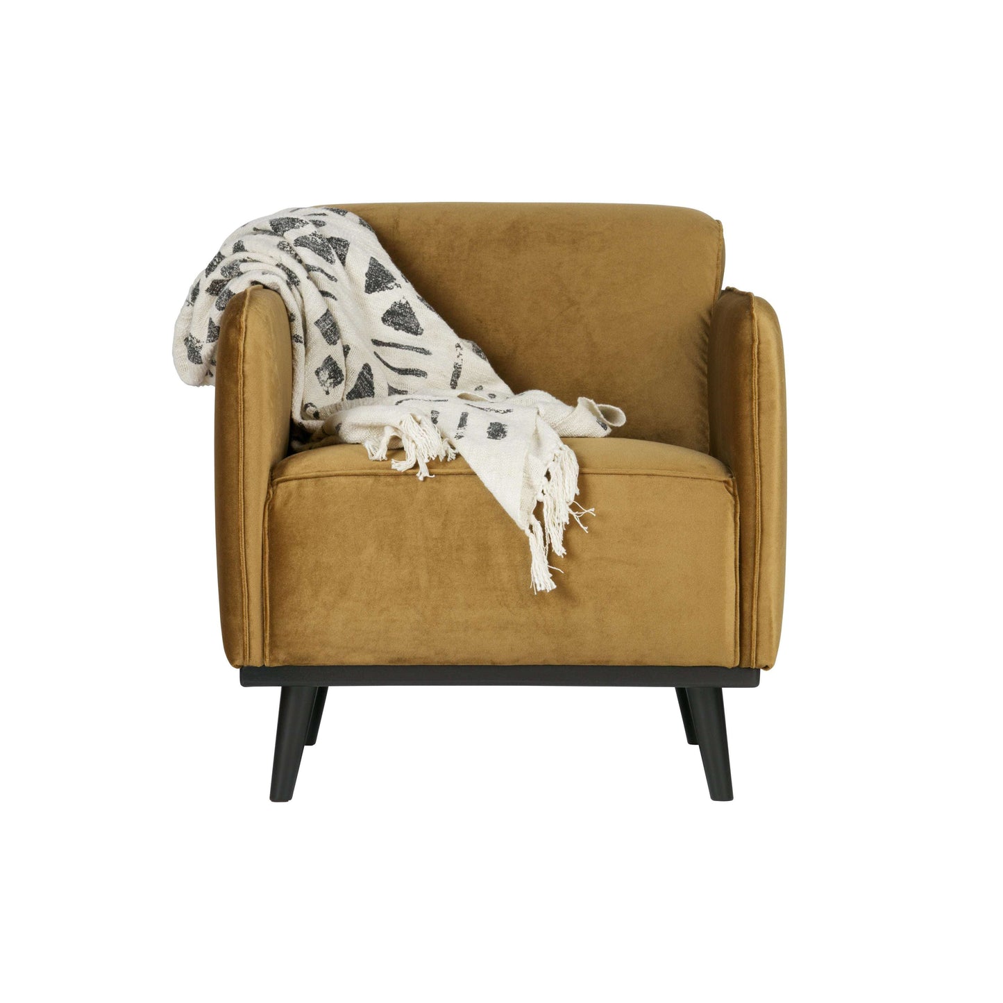 BePureHome Statement fauteuil met arm geel