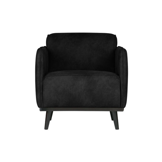 BePureHome Statement fauteuil met arm zwart