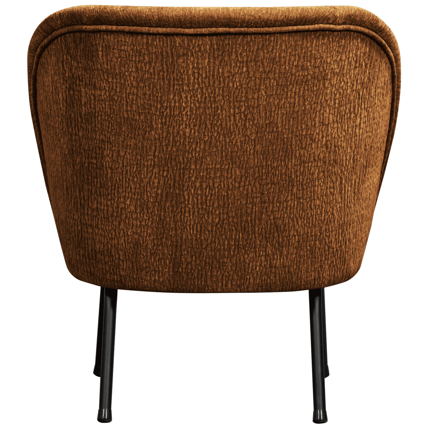 BePureHome Vogue fauteuil 3d chenille midden bruin