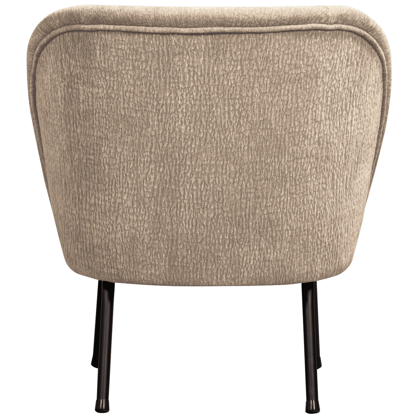 BePureHome Vogue fauteuil 3d chenille zand