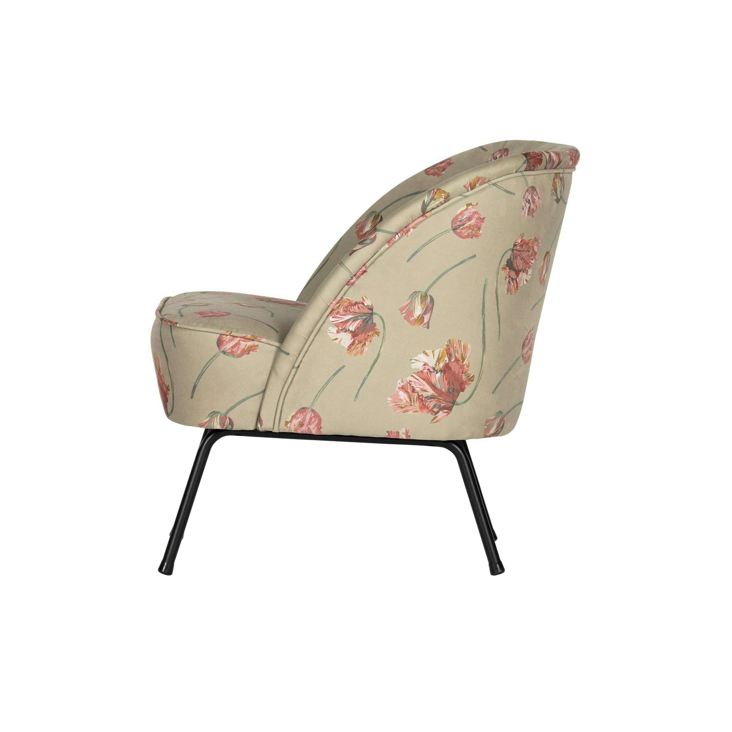 BePureHome Vogue fauteuil fluweel rococo agave