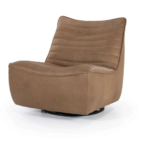 Eleonora Matthew fauteuil bruin grijs