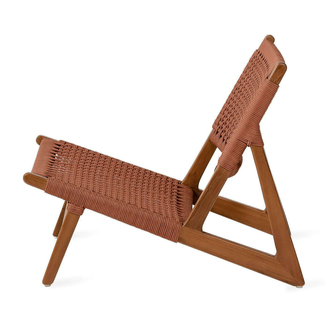 Jesper Home Kuwana fauteuil outdoor cinnamon|amber