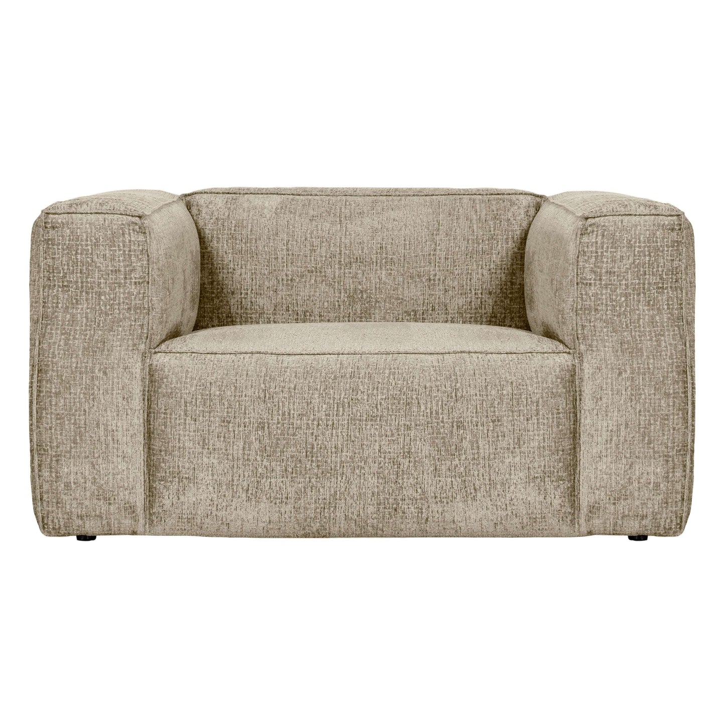 WOOOD Bean fauteuil velvet buttermilk