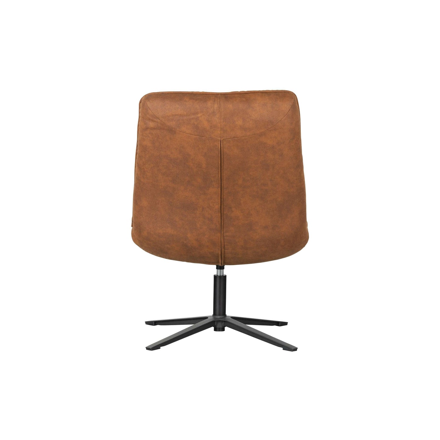 WOOOD Dirkje draaifauteuil cognac