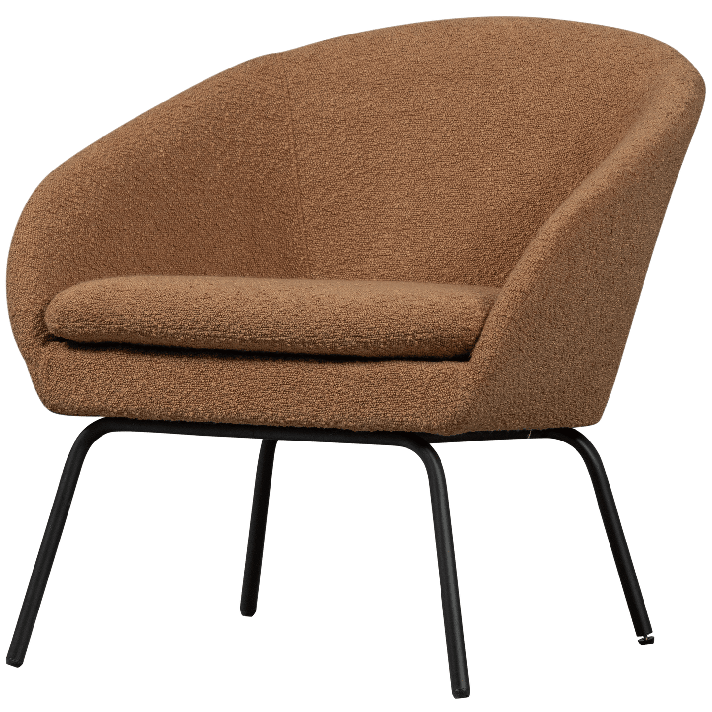 WOOOD Ditte fauteuil boucle cognac