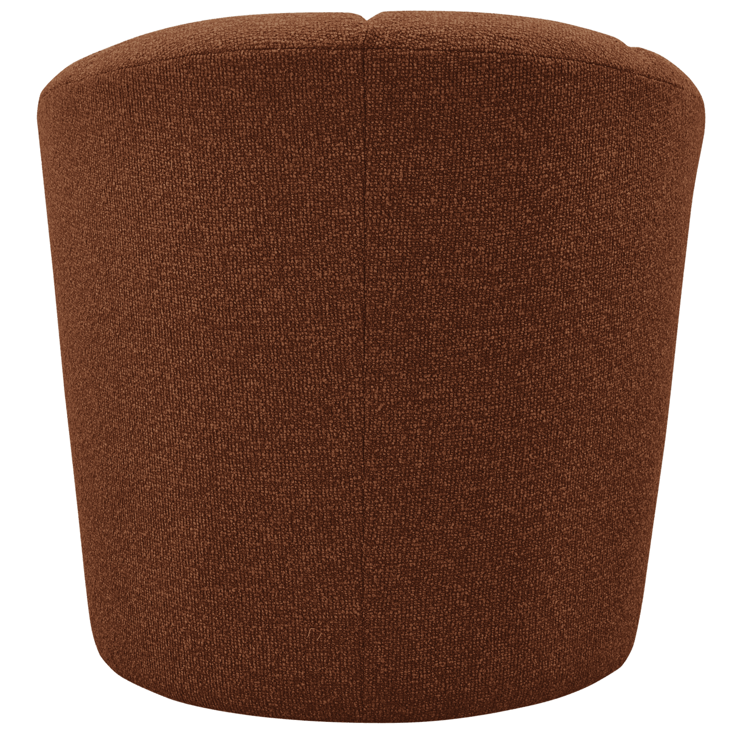 WOOOD Mojo draaifauteuil boucle roest bruin melange