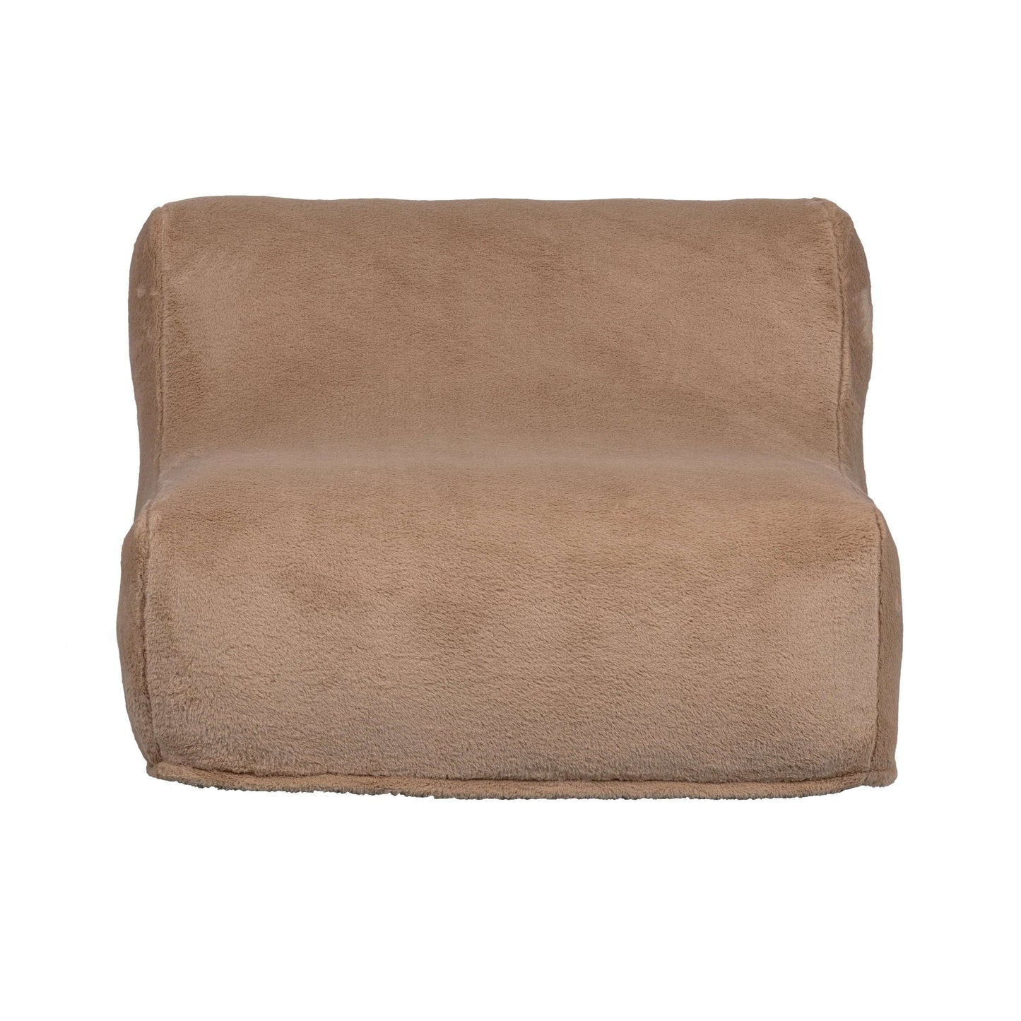 WOOOD Pieke fauteuil opblaasbaar pluche sand