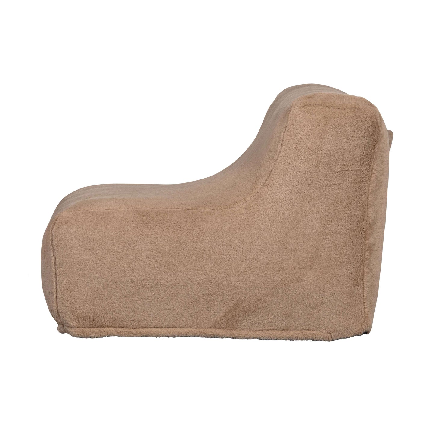 WOOOD Pieke fauteuil opblaasbaar pluche sand