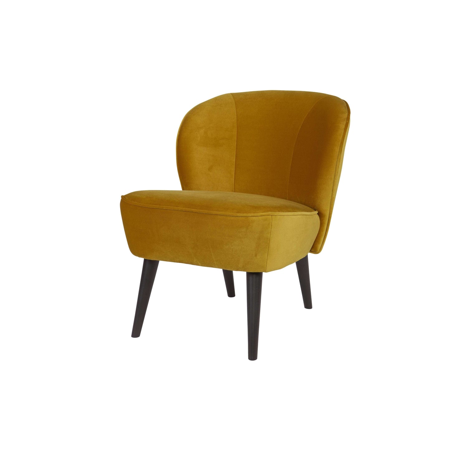 WOOOD Sara fauteuil ochre