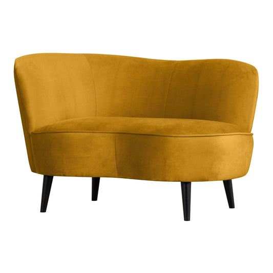 WOOOD Sara lounge fauteuil links ochre