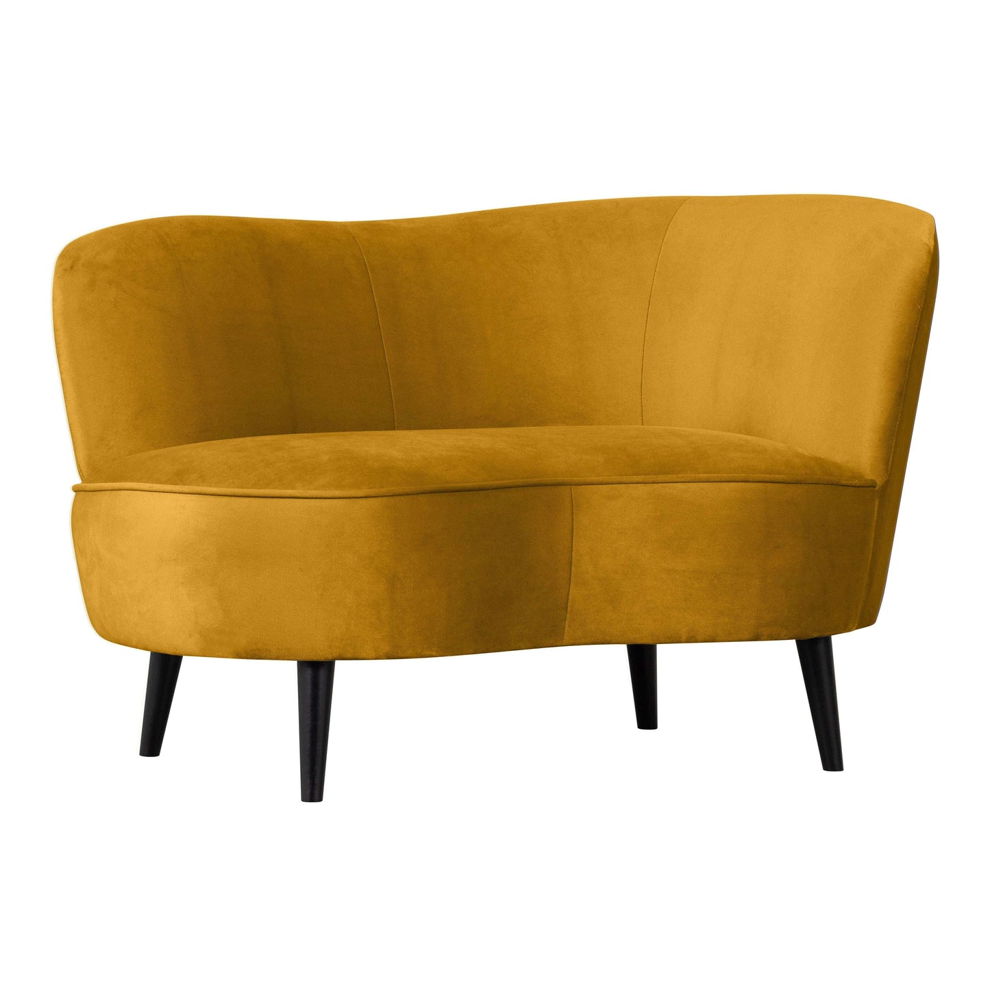 WOOOD Sara lounge fauteuil rechts ochre