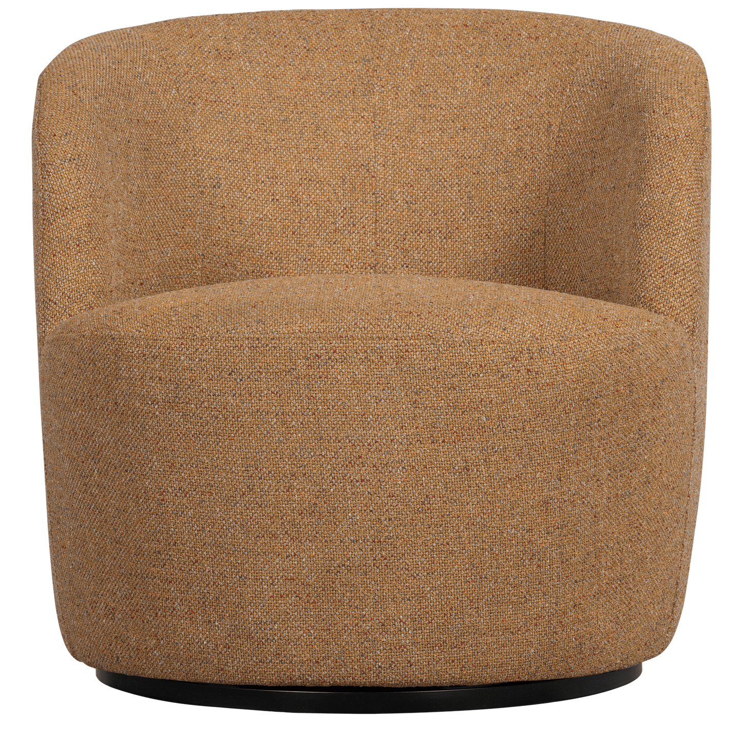 WOOOD Serra draaifauteuil melange stof curry