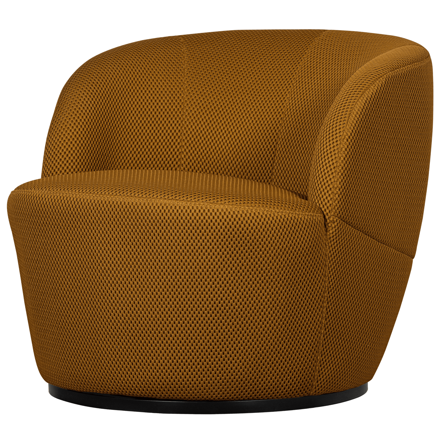 WOOOD Serra draaifauteuil mesh stof spices