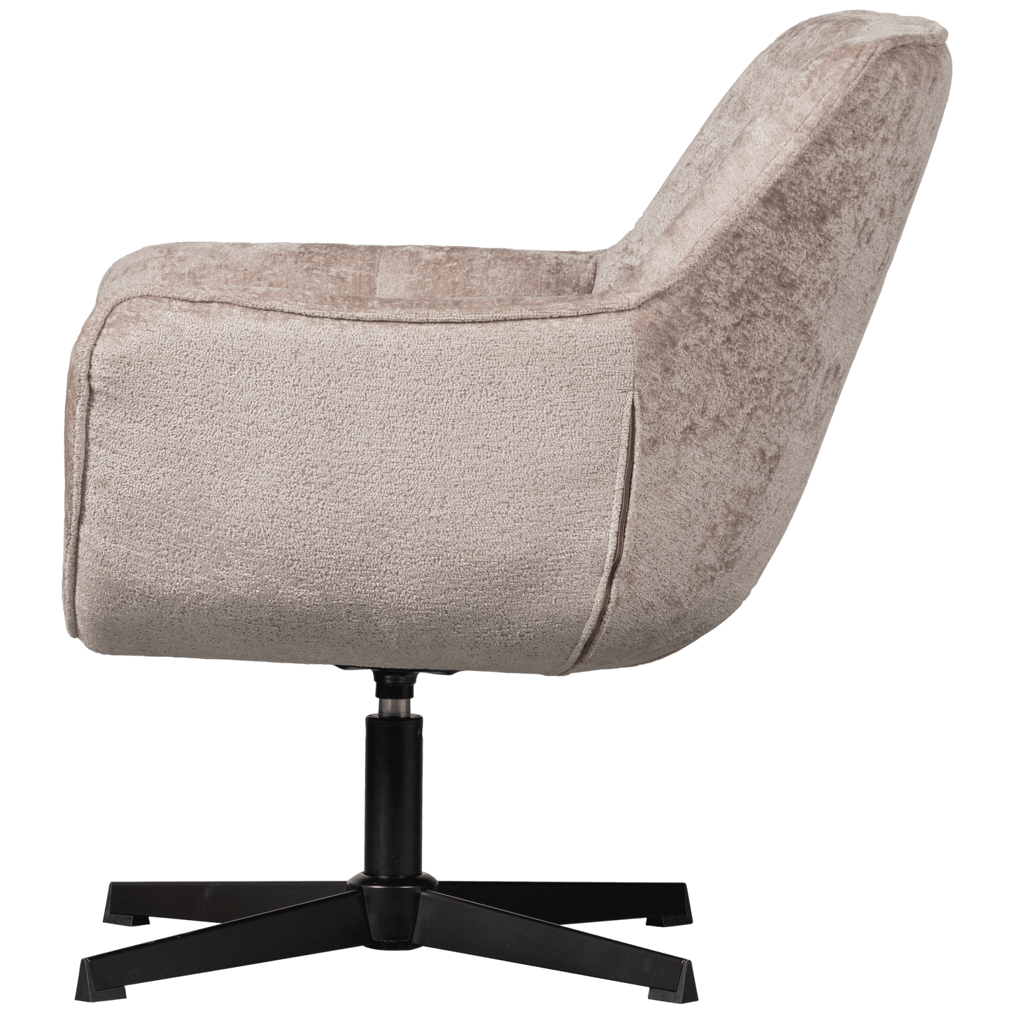 WOOOD Wibo draaifauteuil taupe