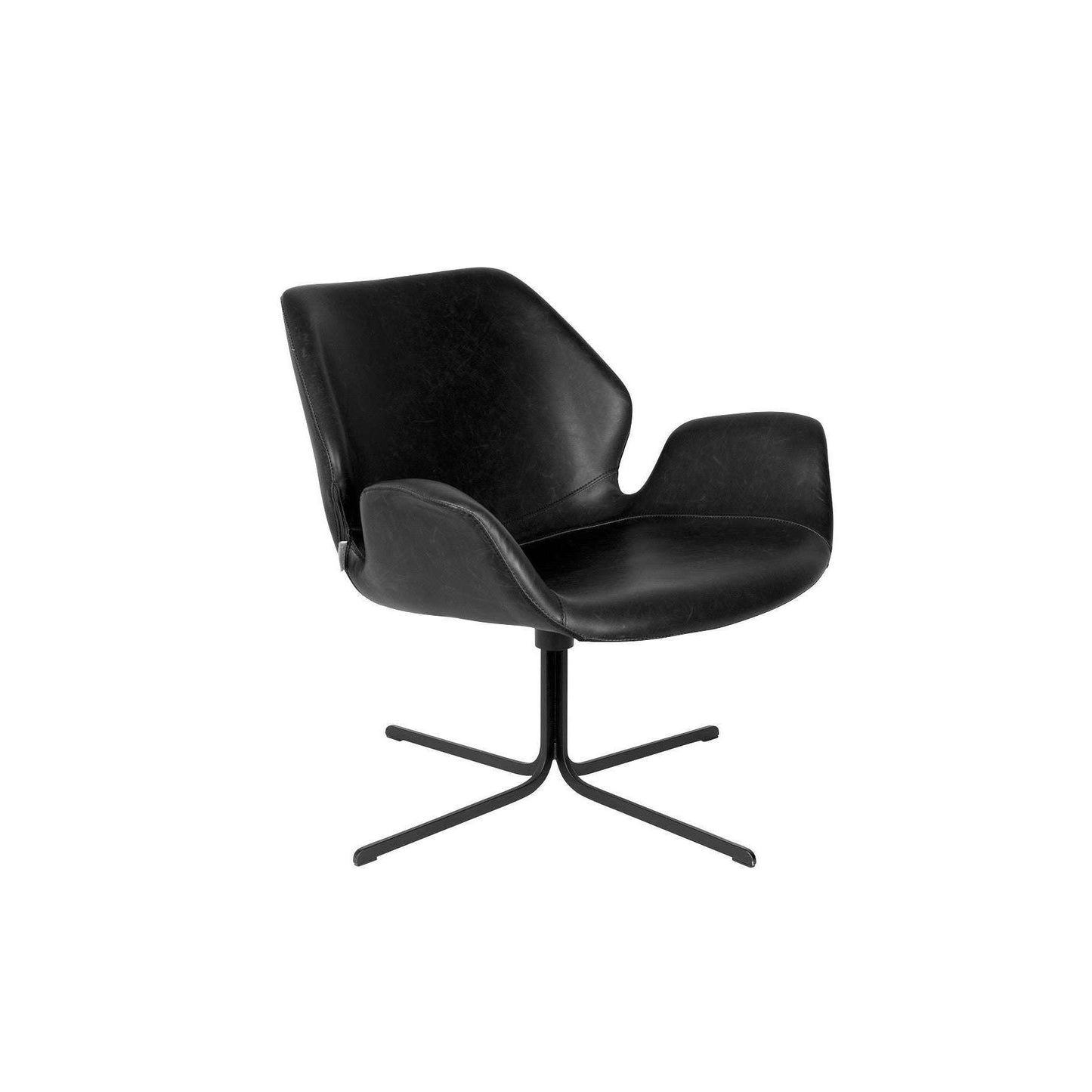 Zuiver Nikki fauteuil zwart